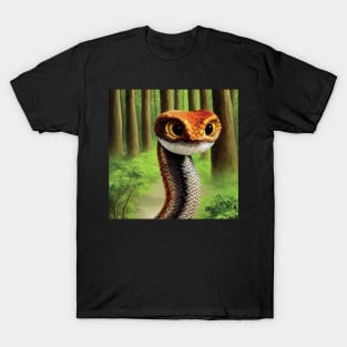 Snake in a Forest T-Shirt